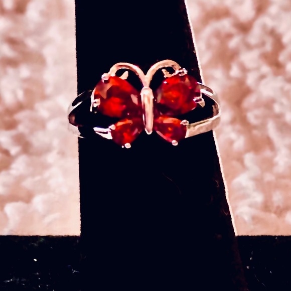 Beautiful 365 Sterling Silver Butterfly Rings. - Picture 2 of 8